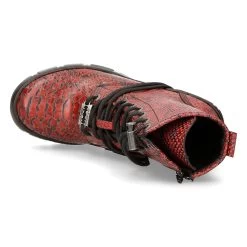 Bottines New Rock Trail En Cuir Vegan Python Rouge 16 Bottines New Rock Trail En Cuir Vegan Python Rouge -Magasin De Mode bottines new rock trail en cuir vegan python rouge 6