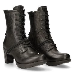 Bottines New Rock Trail En Cuir Vintage Flower Noir 17 Bottines New Rock Trail En Cuir Vintage Flower Noir -Magasin De Mode bottines new rock trail en cuir vintage flower noir 7
