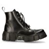 Bottines New Rock Wall Antik Noires 2 Bottines New Rock Wall Antik Noires -Magasin De Mode bottines new rock wall antik noires