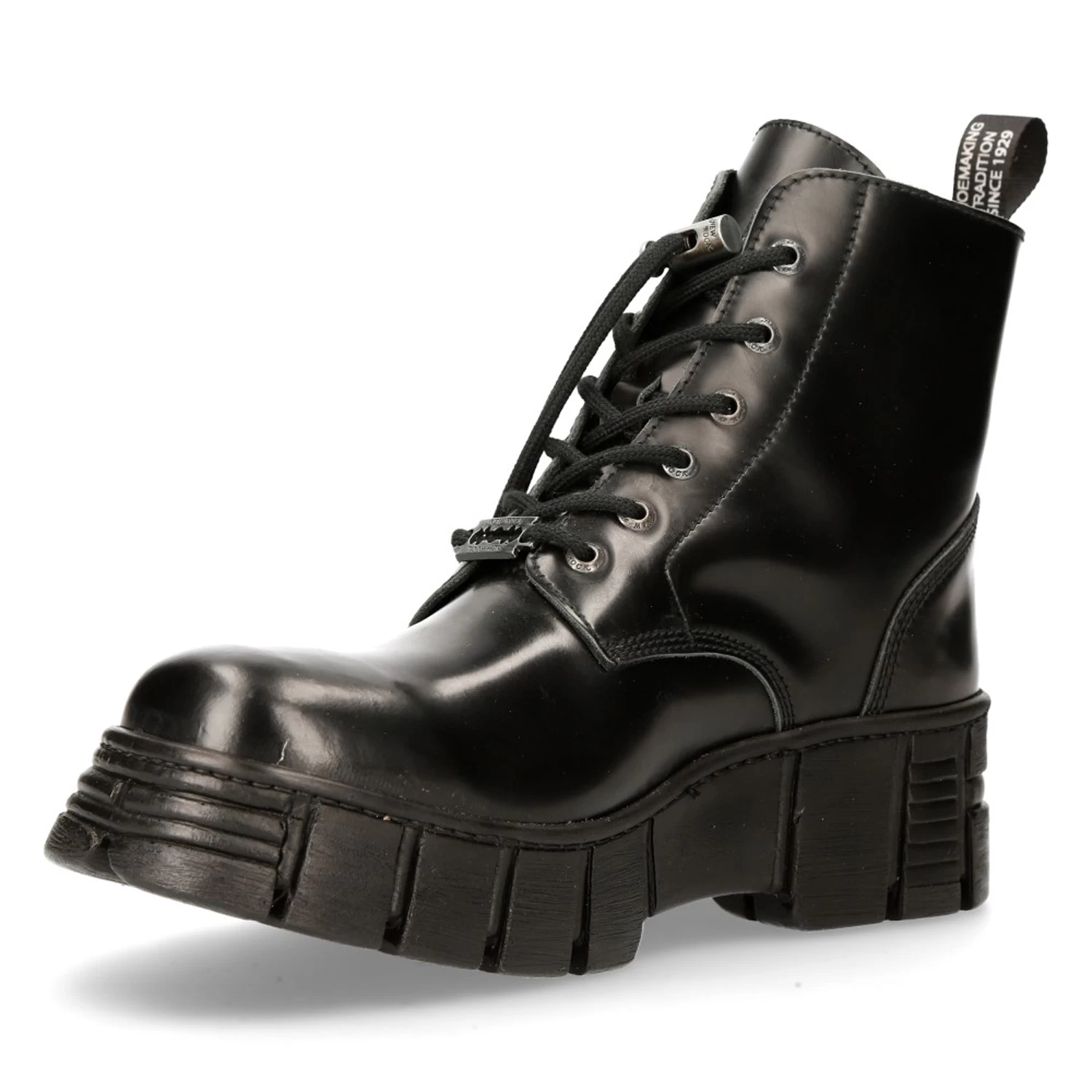 Bottines New Rock Wall Antik Noires 6 Bottines New Rock Wall Antik Noires – Image 4