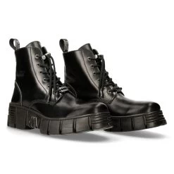 Bottines New Rock Wall Antik Noires 17 Bottines New Rock Wall Antik Noires -Magasin De Mode bottines new rock wall antik noires 15
