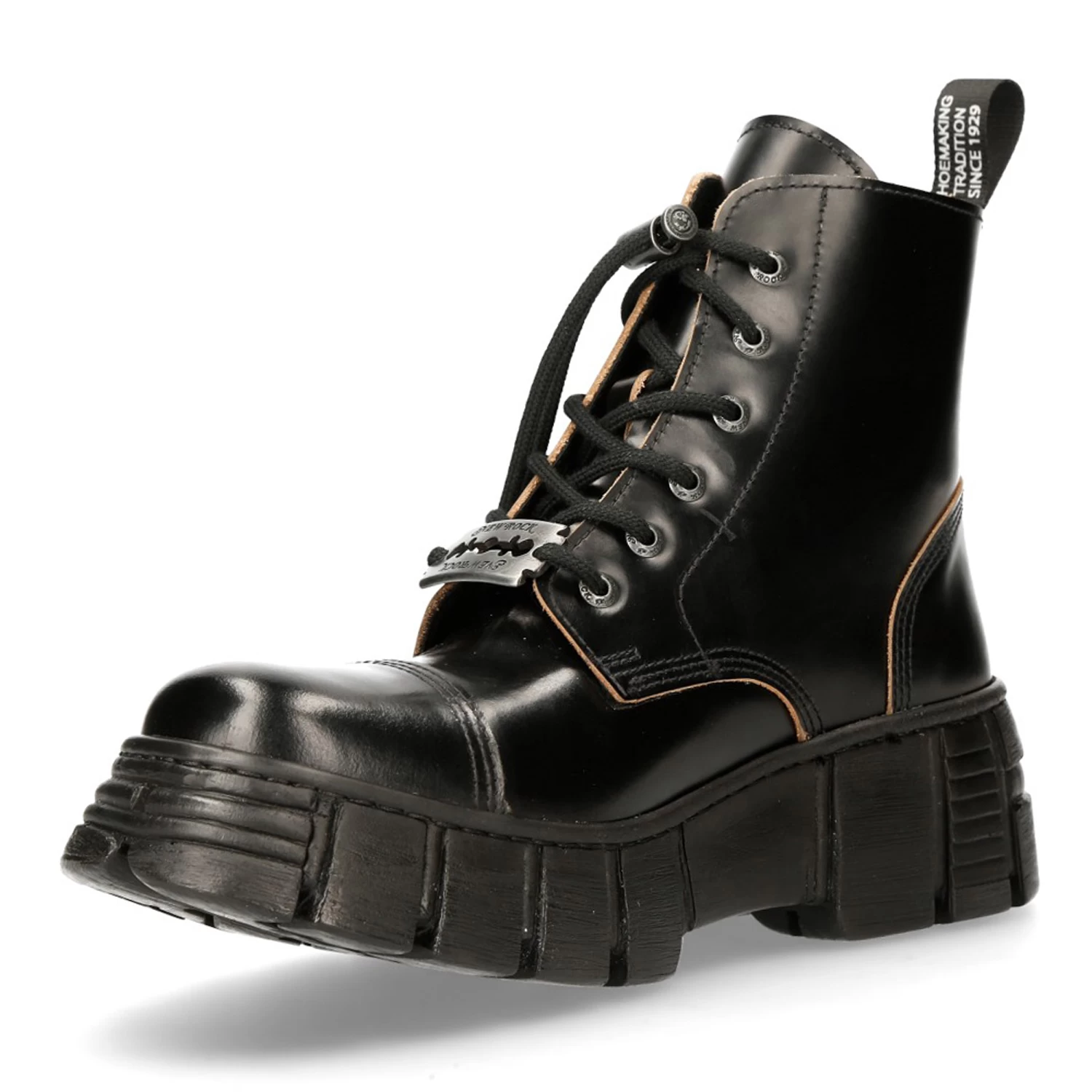 Bottines New Rock Wall Antik Noires 6 Bottines New Rock Wall Antik Noires – Image 4