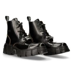 Bottines New Rock Wall Antik Noires 17 Bottines New Rock Wall Antik Noires -Magasin De Mode bottines new rock wall antik noires 7