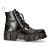 Bottines New Rock Wall Antik Noires -Magasin De Mode bottines new rock wall antik noires 8