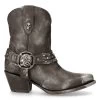 Bottines New Rock West Grises -Magasin De Mode bottines new rock west grises