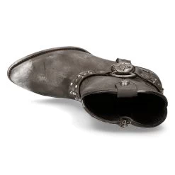 Bottines New Rock West Grises -Magasin De Mode bottines new rock west grises 6