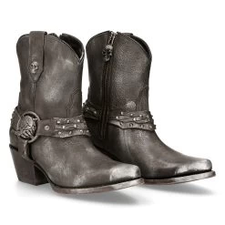 Bottines New Rock West Grises -Magasin De Mode bottines new rock west grises 7