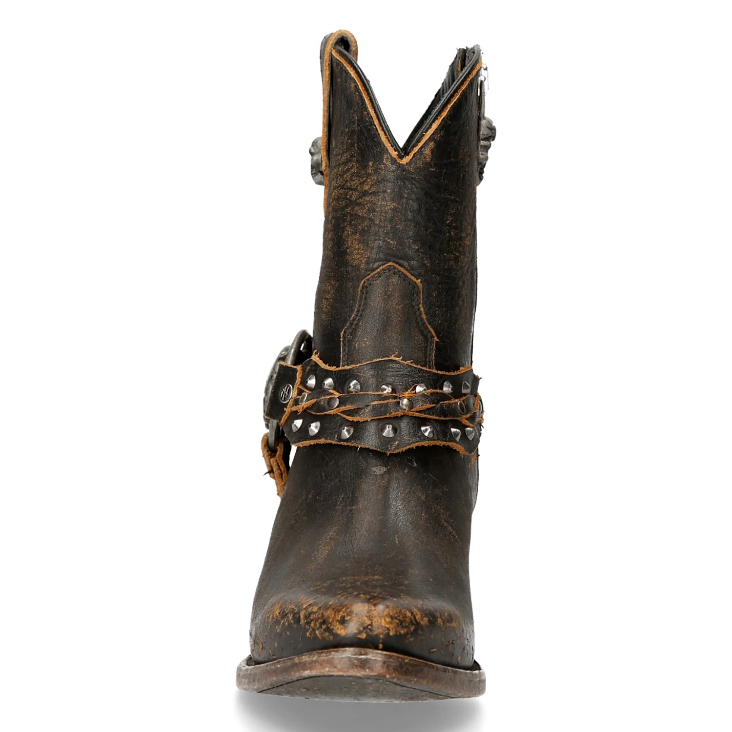 Bottines New Rock West Moka 5 Bottines New Rock West Moka – Image 3
