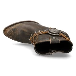 Bottines New Rock West Moka 16 Bottines New Rock West Moka -Magasin De Mode bottines new rock west moka 6