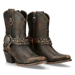Bottines New Rock West Moka 17 Bottines New Rock West Moka -Magasin De Mode bottines new rock west moka 7