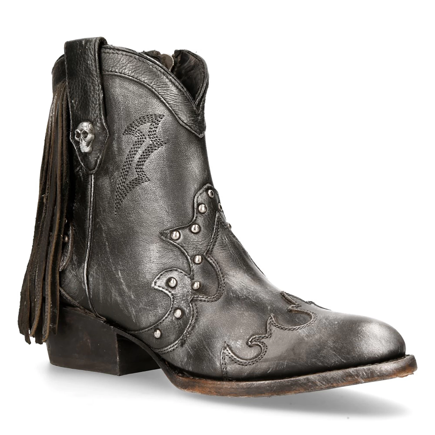 Bottines New Rock West Nirvana Grises 4 Bottines New Rock West Nirvana Grises – Image 2