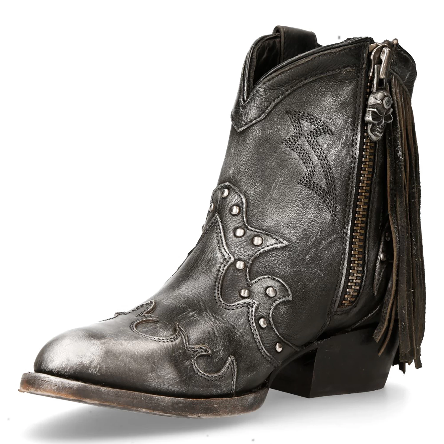 Bottines New Rock West Nirvana Grises 6 Bottines New Rock West Nirvana Grises – Image 4