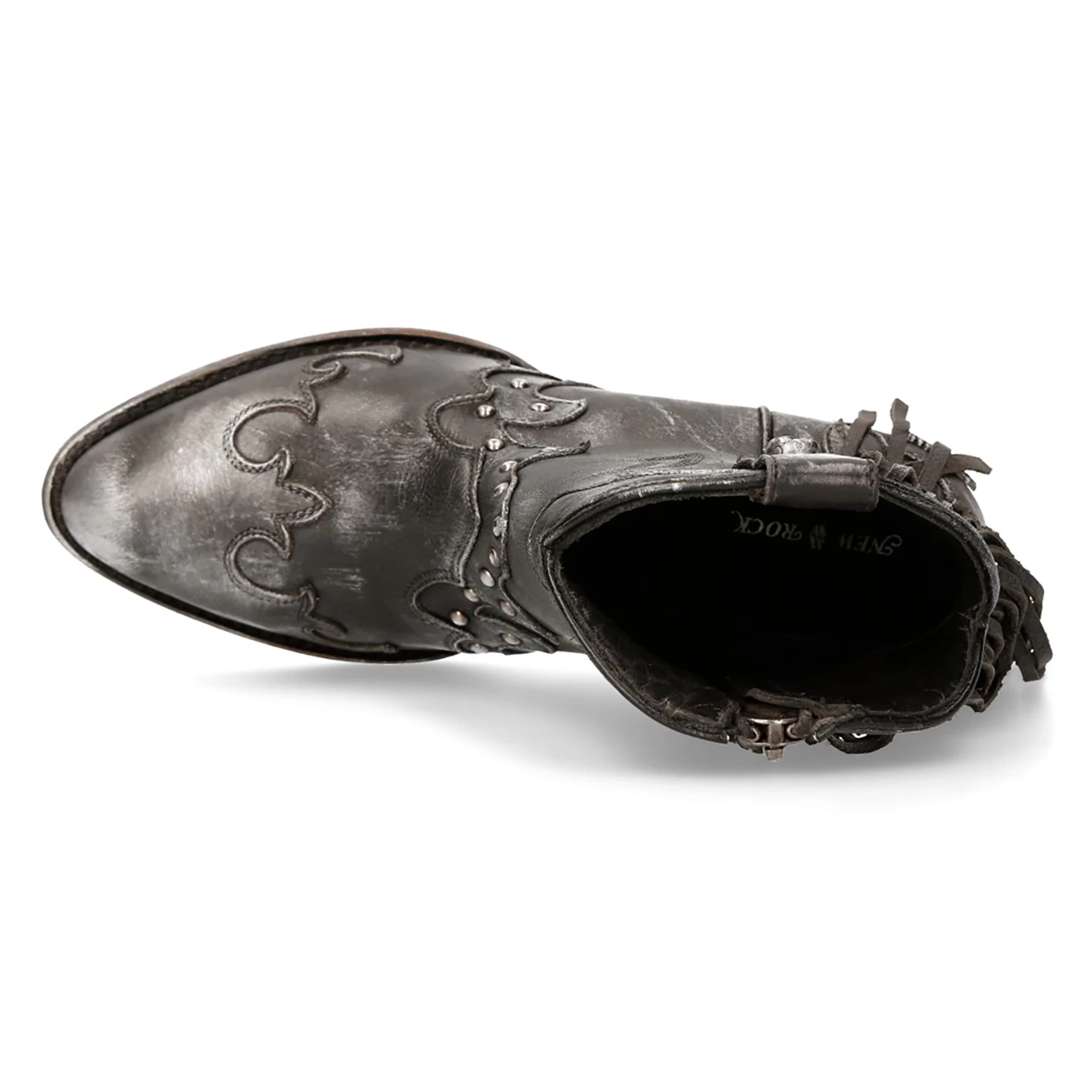 Bottines New Rock West Nirvana Grises 9 Bottines New Rock West Nirvana Grises – Image 7