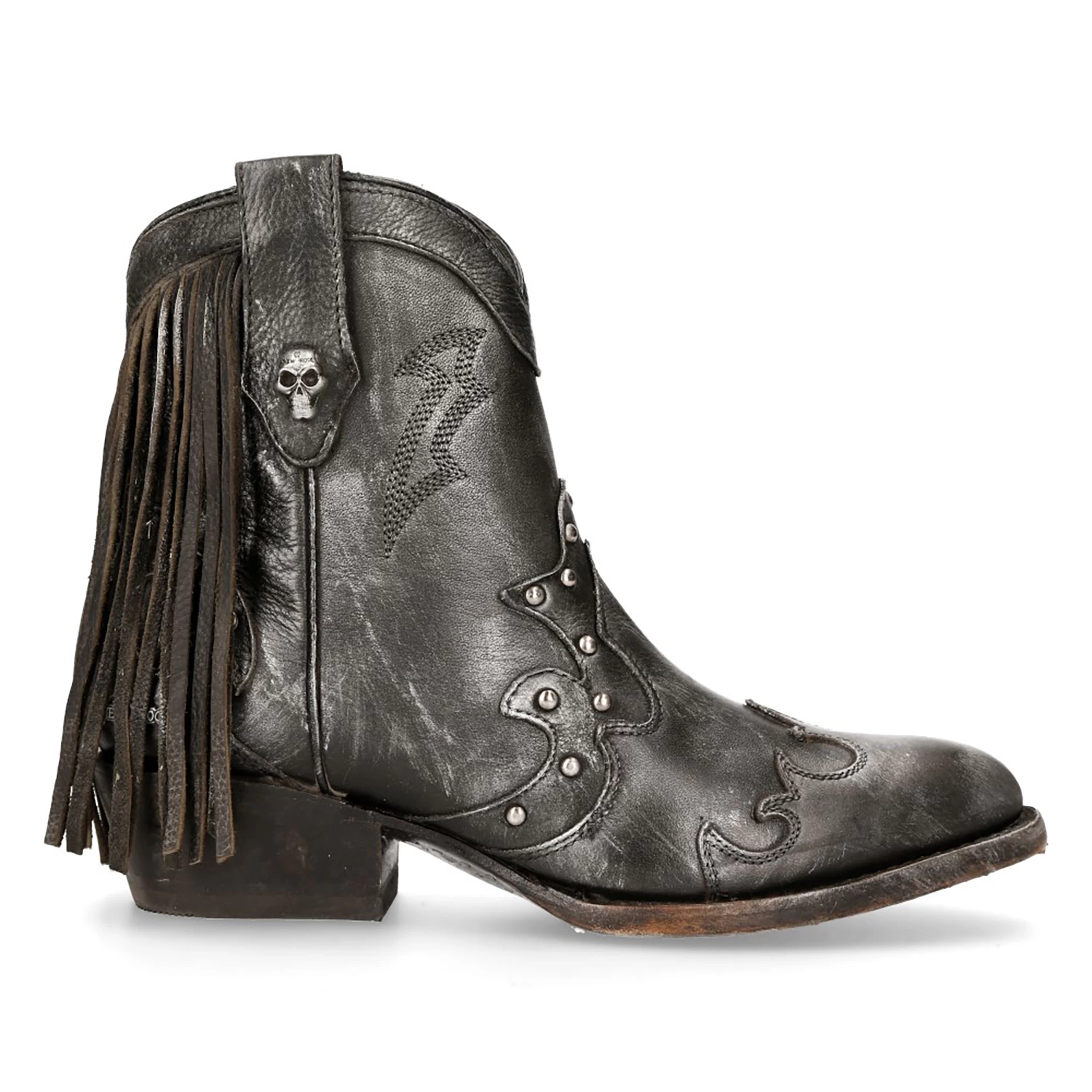 Bottines New Rock West Nirvana Grises 3 Bottines New Rock West Nirvana Grises