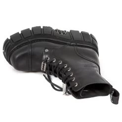 Bottines Plateformes New Rock Newmili En Cuir Noir -Magasin De Mode bottines plateformes new rock newmili en cuir noir 6