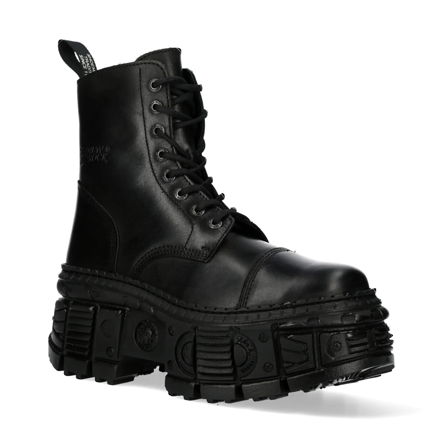 Bottines Plateformes New Rock Tank Noires 3 Bottines Plateformes New Rock Tank Noires â Image 2