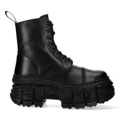 Bottines Plateformes New Rock Tank Noires