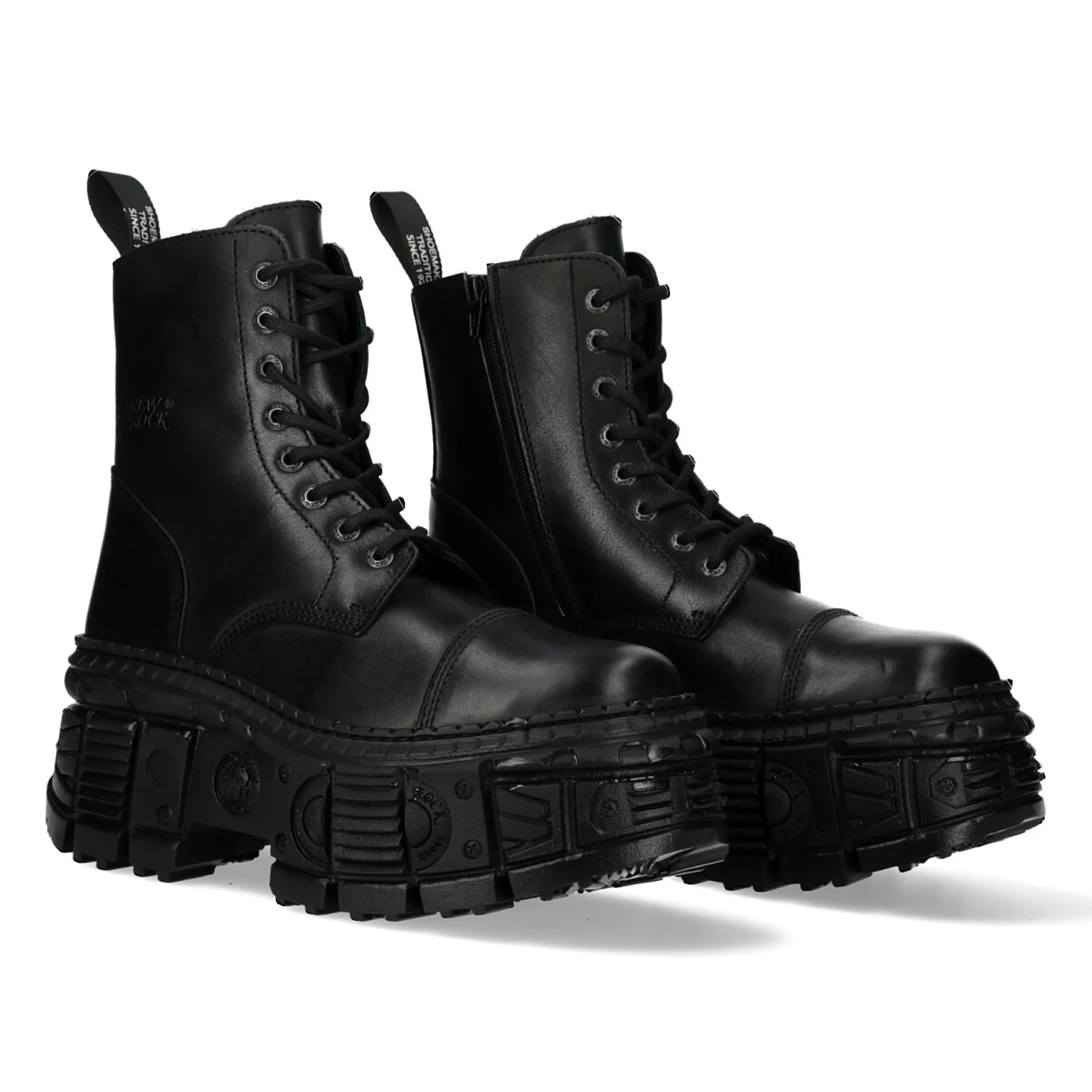Bottines Plateformes New Rock Tank Noires 9 Bottines Plateformes New Rock Tank Noires â Image 8