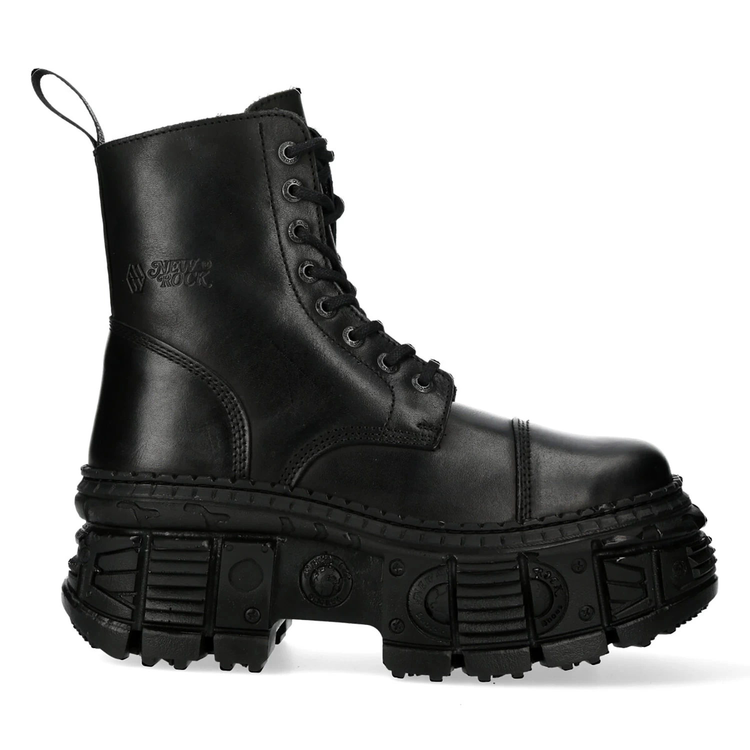 Bottines Plateformes New Rock Tank Noires 2 Bottines Plateformes New Rock Tank Noires
