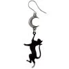 Boucle D'Oreille 'Feline Moondream' -Magasin De Mode boucle d oreille feline moondream