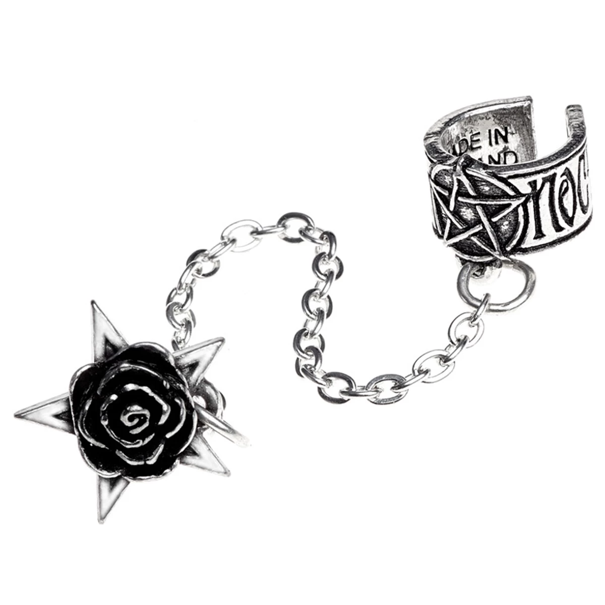 Boucle D'Oreille 'Rosa Nocta' 5 Boucle D'Oreille 'Rosa Nocta' – Image 3