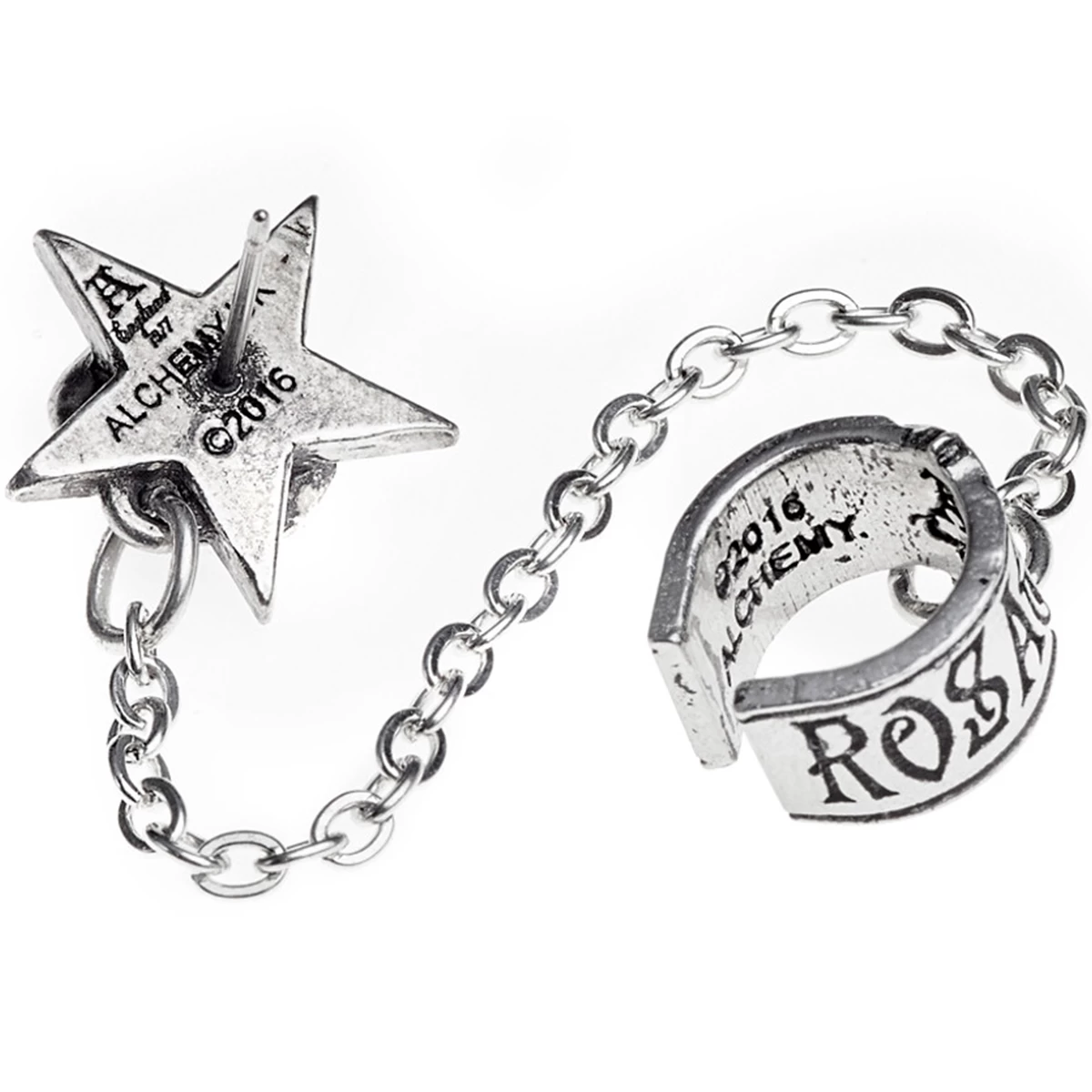 Boucle D'Oreille 'Rosa Nocta' 6 Boucle D'Oreille 'Rosa Nocta' – Image 4