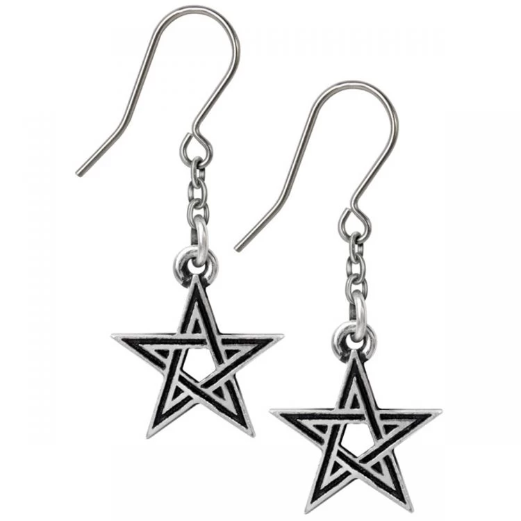 Boucles D'Oreilles 'Black Star' 3 Boucles D'Oreilles 'Black Star'