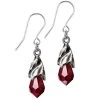Boucles D'Oreilles 'Empyrean Tear' Rouges -Magasin De Mode boucles d oreilles empyrean tear rouges