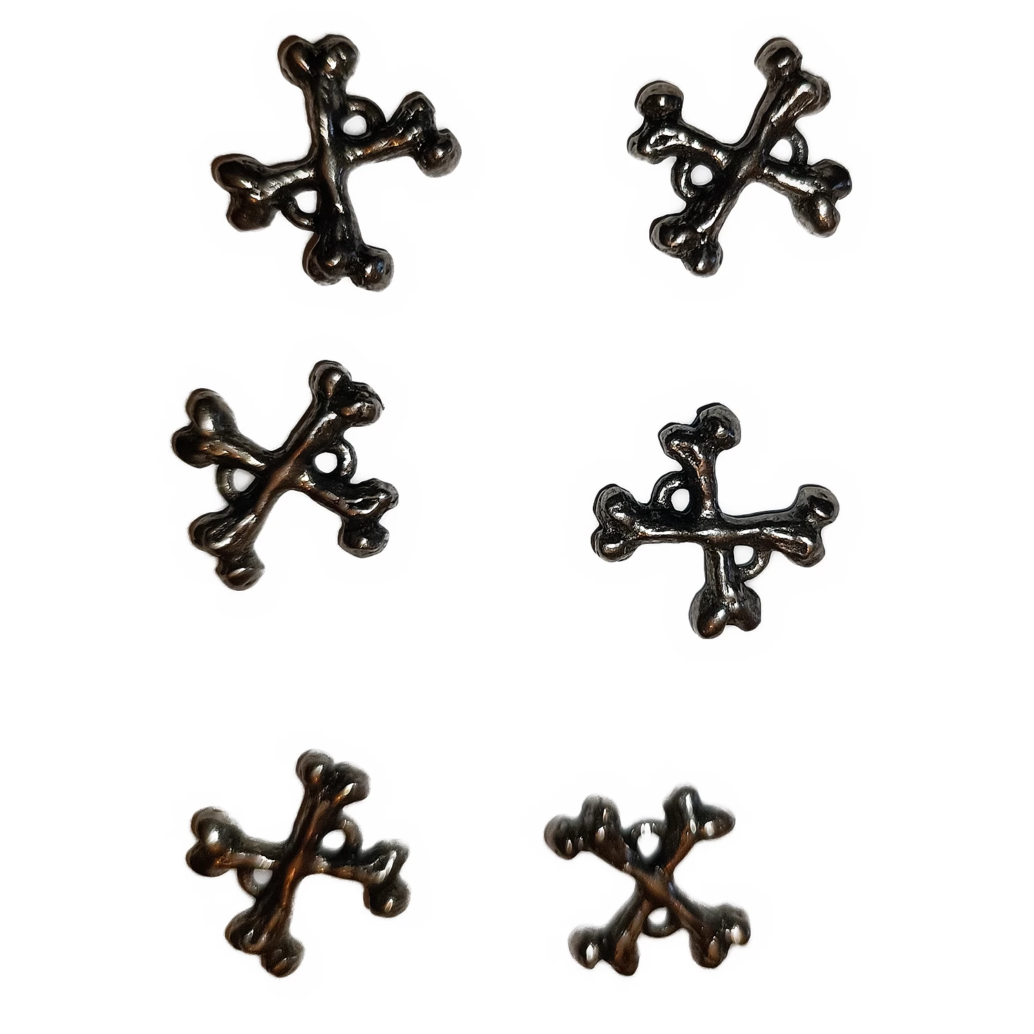 Boutons 'Crossbone' 3 Boutons 'Crossbone'