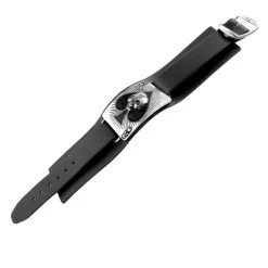 Bracelet 'Ace Of Dead' En Cuir Noir 8 Bracelet 'Ace Of Dead' En Cuir Noir -Magasin De Mode bracelet ace of dead en cuir noir 2