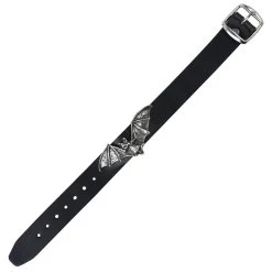 Bracelet 'Desmodus' En Cuir Noir -Magasin De Mode bracelet desmodus en cuir noir 2