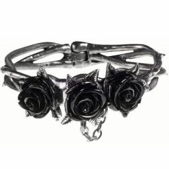 Bracelet 'Wild Black Rose'