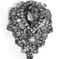 Broche 'Vampiria' Noire -Magasin De Mode broche vampiria noire 3