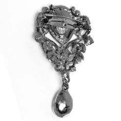 Broche 'Vampiria' Noire -Magasin De Mode broche vampiria noire 5