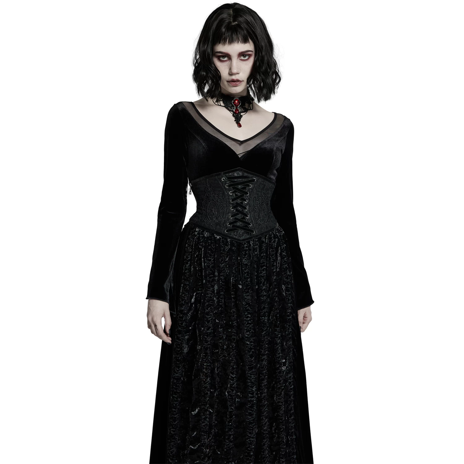 Ceinture Corset Pour Femmes 'Cyrielle' Noire 8 Ceinture Corset Pour Femmes 'Cyrielle' Noire – Image 6