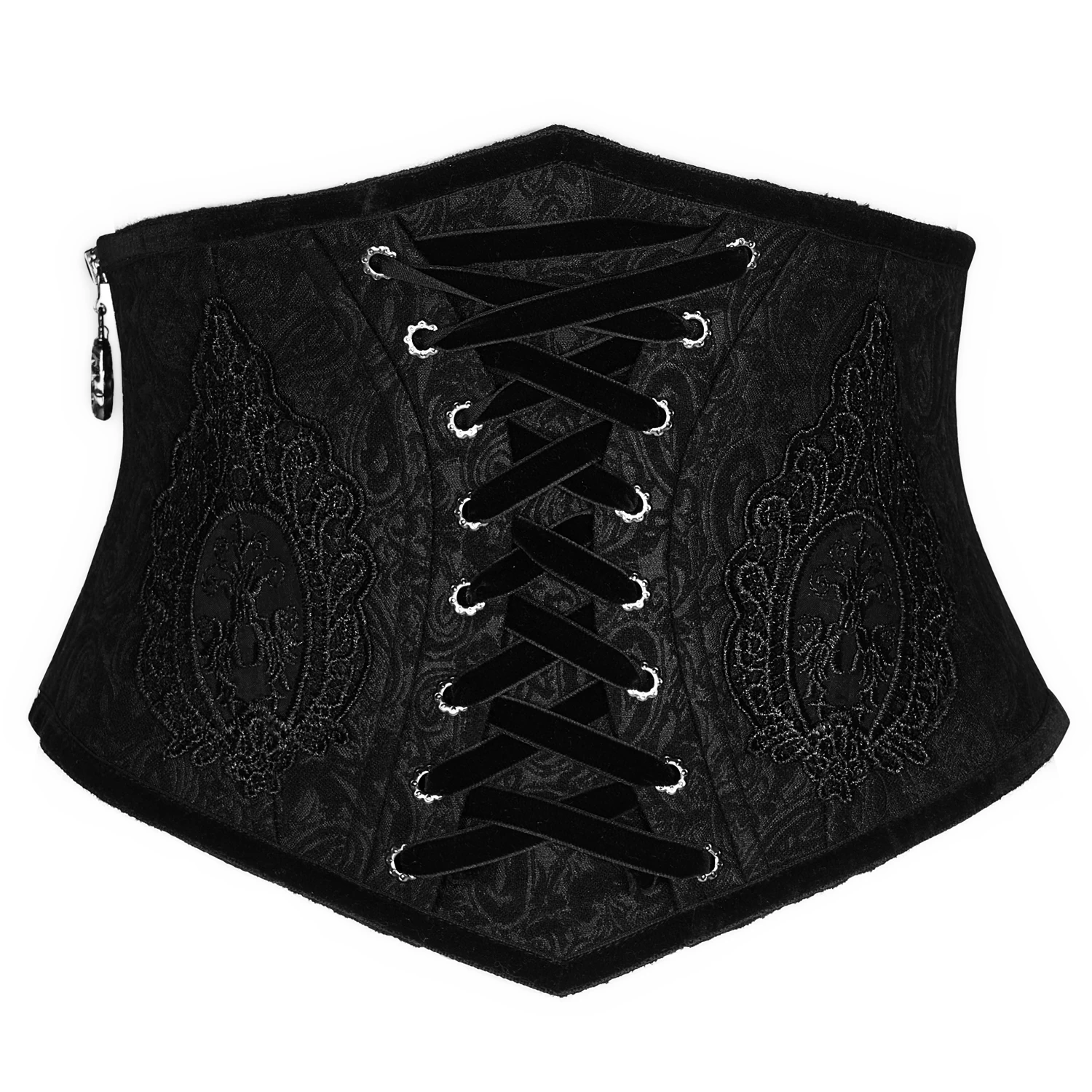 Ceinture Corset Pour Femmes 'Cyrielle' Noire 10 Ceinture Corset Pour Femmes 'Cyrielle' Noire – Image 8