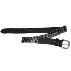 Ceinture 'Motorcycle Chain' En Cuir Noir 26 Ceinture 'Motorcycle Chain' En Cuir Noir -Magasin De Mode ceinture motorcycle chain en cuir noir 9
