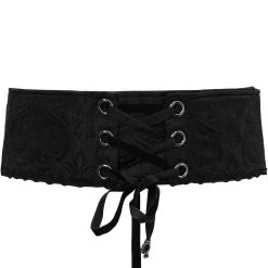 Ceinture Victorienne 'Israfel' Noire -Magasin De Mode ceinture victorienne israfel noire 8