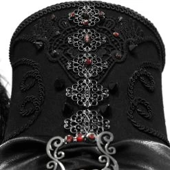 Chapeau Haut De Forme 'Israfel' Noir -Magasin De Mode chapeau haut de forme israfel noir 10