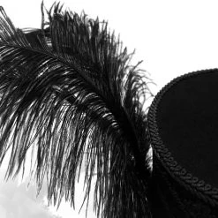 Chapeau Haut De Forme 'Israfel' Noir -Magasin De Mode chapeau haut de forme israfel noir 12