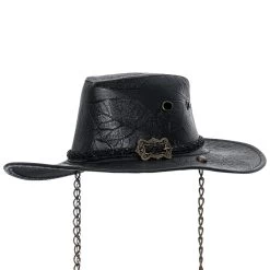 Chapeau 'Steam-Rider' Noir 18 Chapeau 'Steam-Rider' Noir -Magasin De Mode chapeau steam rider noir 6