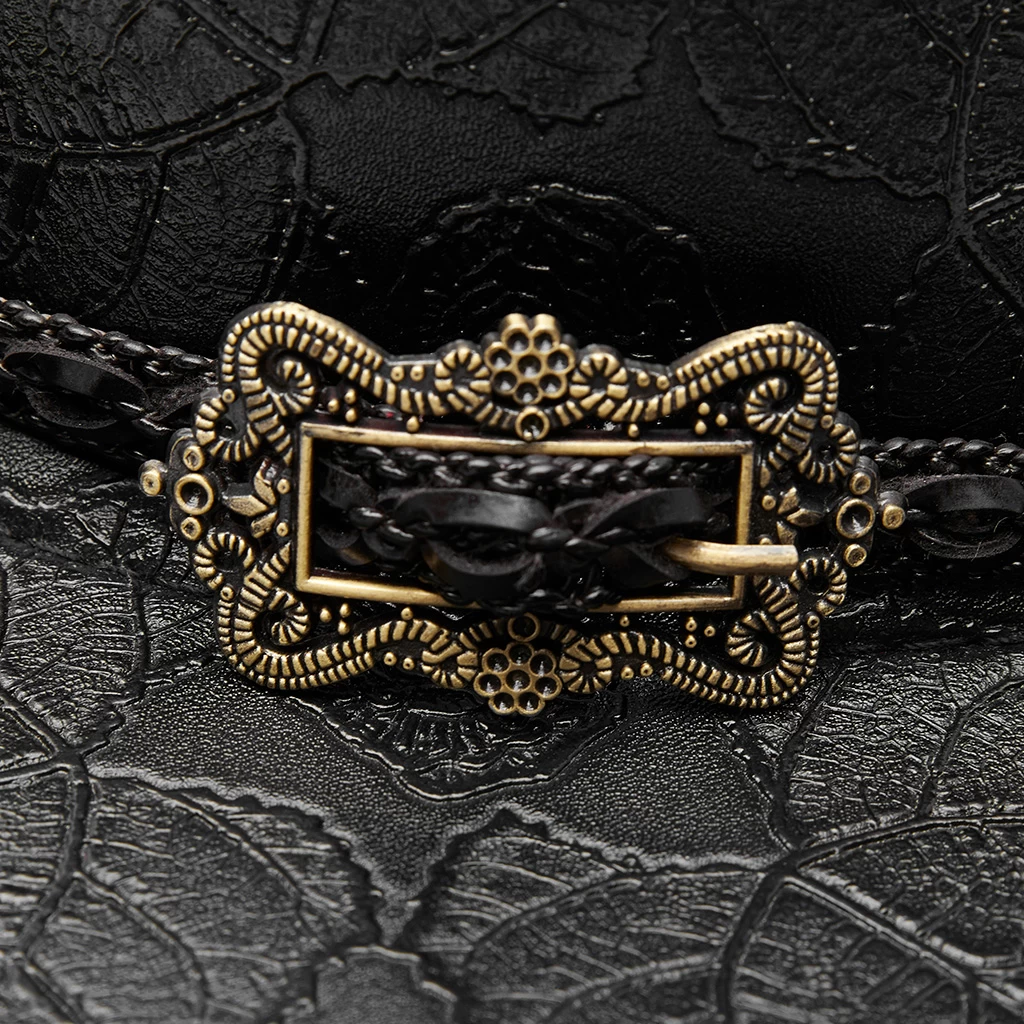 Chapeau 'Steam-Rider' Noir 10 Chapeau 'Steam-Rider' Noir – Image 8