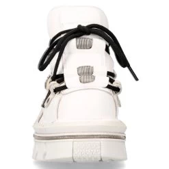 Chaussures New Rock Metallic En Cuir Blanc 13 Chaussures New Rock Metallic En Cuir Blanc -Magasin De Mode chaussures new rock metallic en cuir blanc 2