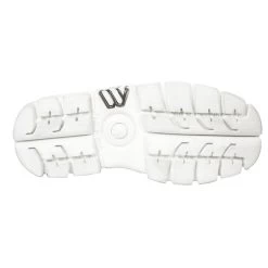 Chaussures New Rock Metallic En Cuir Napa Blanc -Magasin De Mode chaussures new rock metallic en cuir napa blanc 5