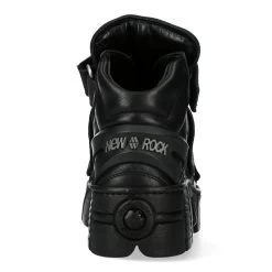 Chaussures New Rock Metallic En Cuir Noir 14 Chaussures New Rock Metallic En Cuir Noir -Magasin De Mode chaussures new rock metallic en cuir noir 4