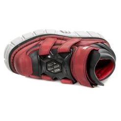 Chaussures New Rock Metallic En Cuir Noires Et Rouges 16 Chaussures New Rock Metallic En Cuir Noires Et Rouges -Magasin De Mode chaussures new rock metallic en cuir noires et rouges 6