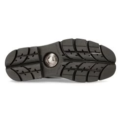 Chaussures New Rock Newmili En Cuir Noir -Magasin De Mode chaussures new rock newmili en cuir noir 5