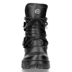 Chaussures New Rock Trail En Cuir Vegan Noir -Magasin De Mode chaussures new rock trail en cuir vegan noir 2