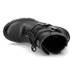 Chaussures New Rock Trail En Cuir Vegan Noir -Magasin De Mode chaussures new rock trail en cuir vegan noir 6