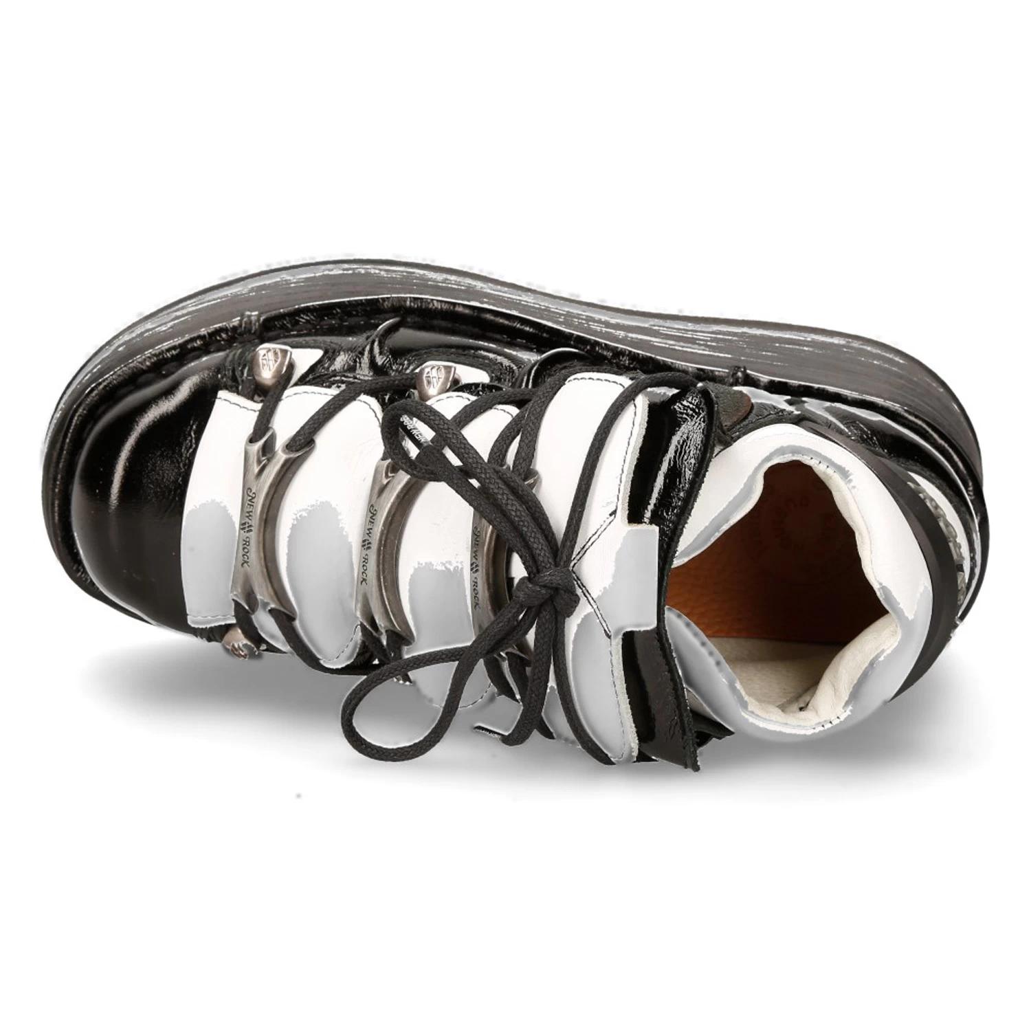 Chaussures Plateformes New Rock Marte Noires Et... 9 Chaussures Plateformes New Rock Marte Noires Et... – Image 7